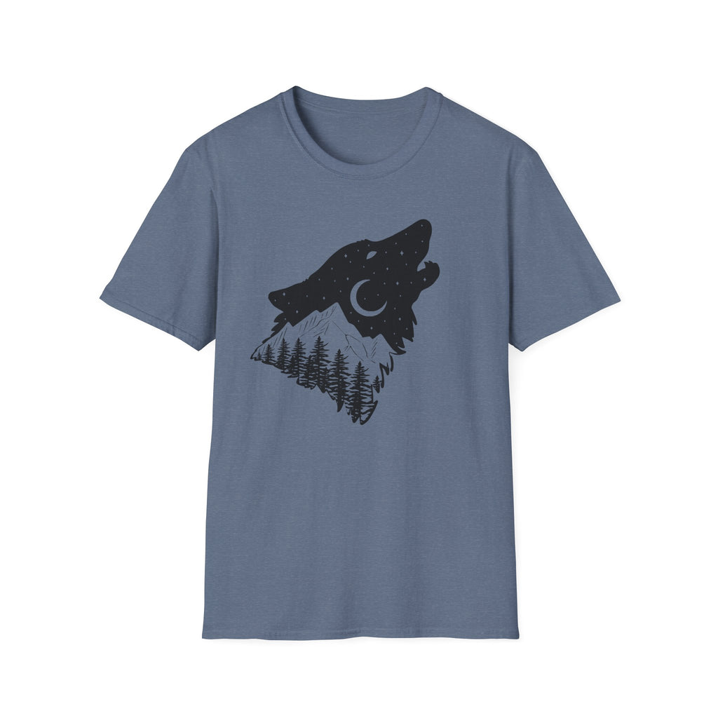 Howling Wolf Graphic T-Shirt