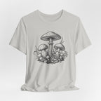 Mushroom Sketch T-Shirt | Mycelium Tee