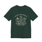 Nature Is Good Medicine T-Shirt | Botanical Healing Graphic Tee