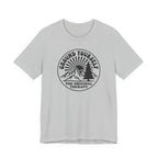 Ground Yourself mountain badge tee | The Original Therapy t-shirt