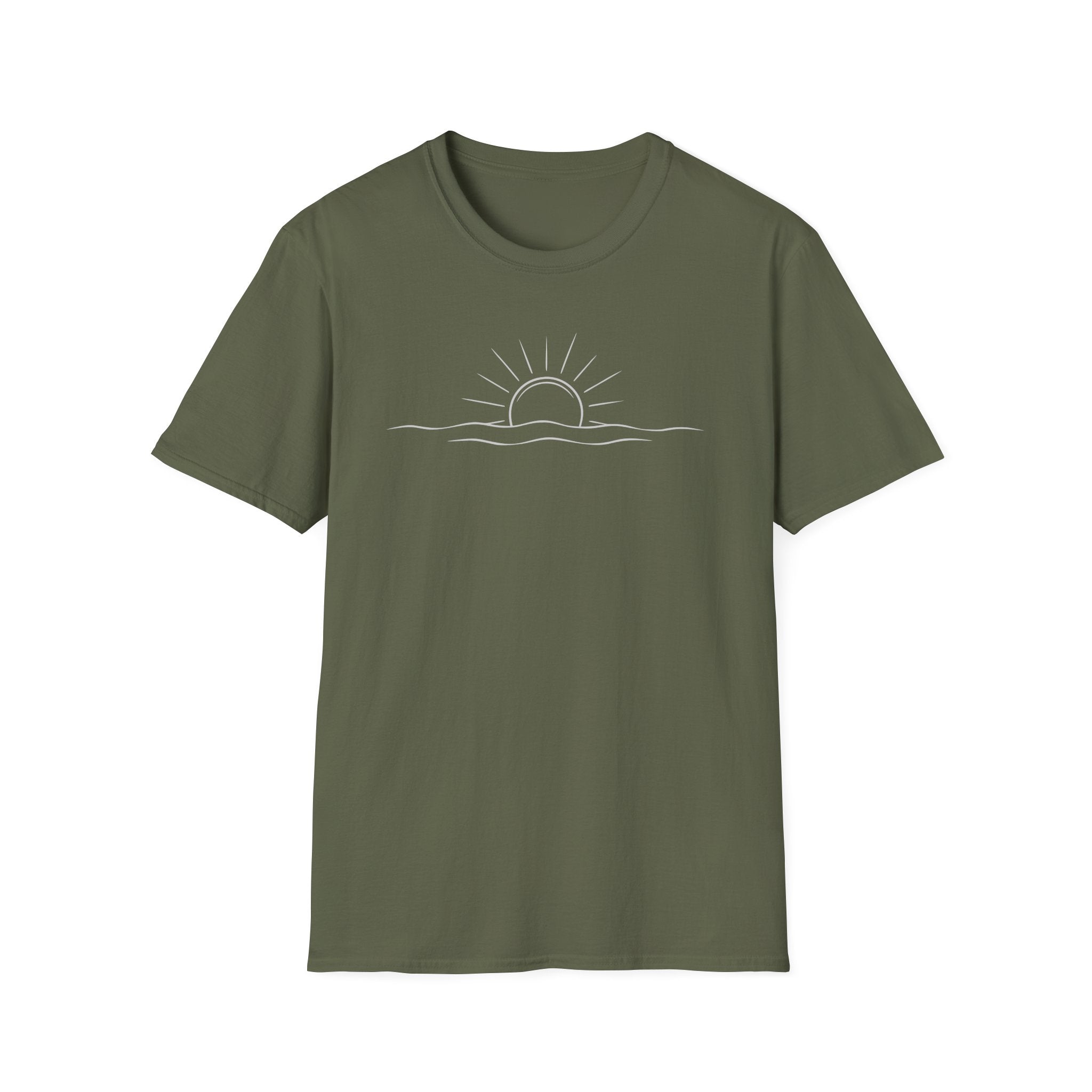 Simple Sunset Graphic T-Shirt