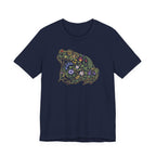 Floral Frog Tee | Botanical Wildlife Graphic T‑Shirt