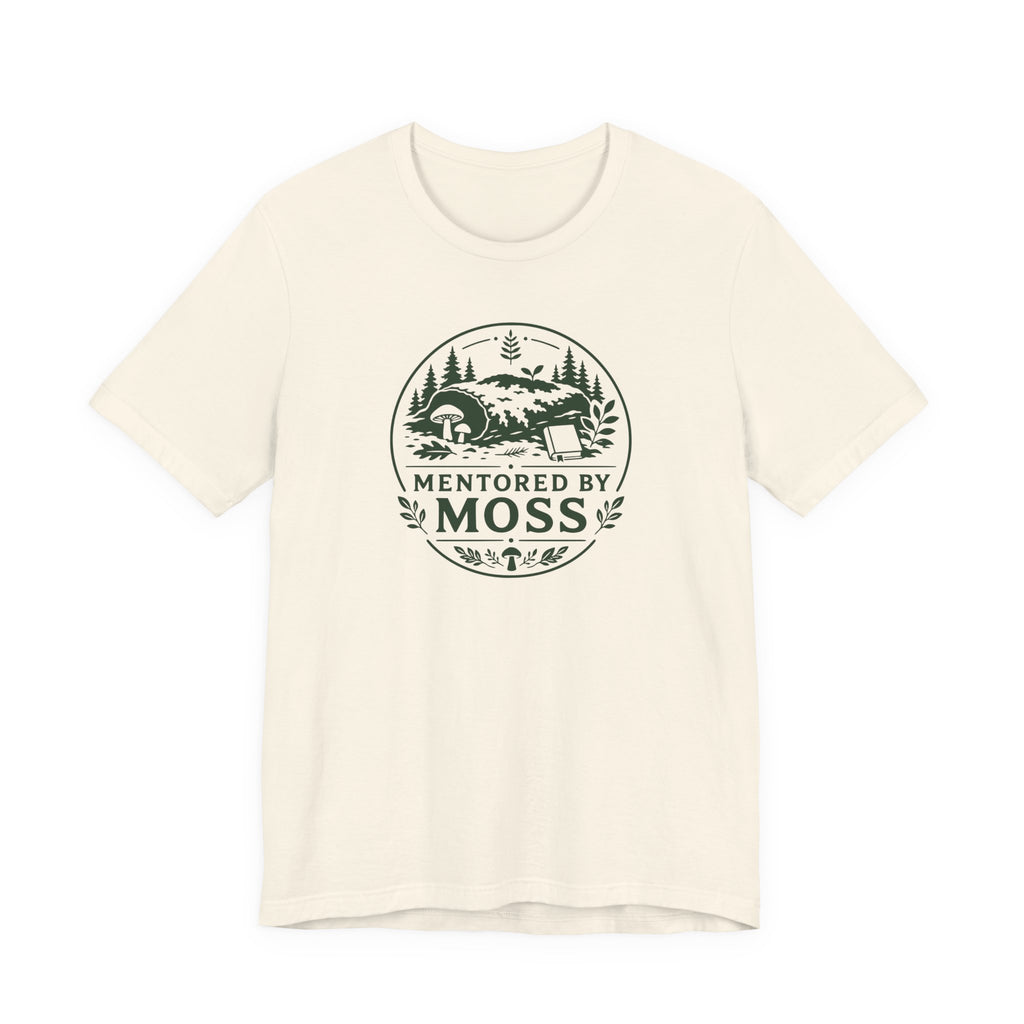 Mentored by Moss T-Shirt | Nature Forest Illustration, Hiking Tee