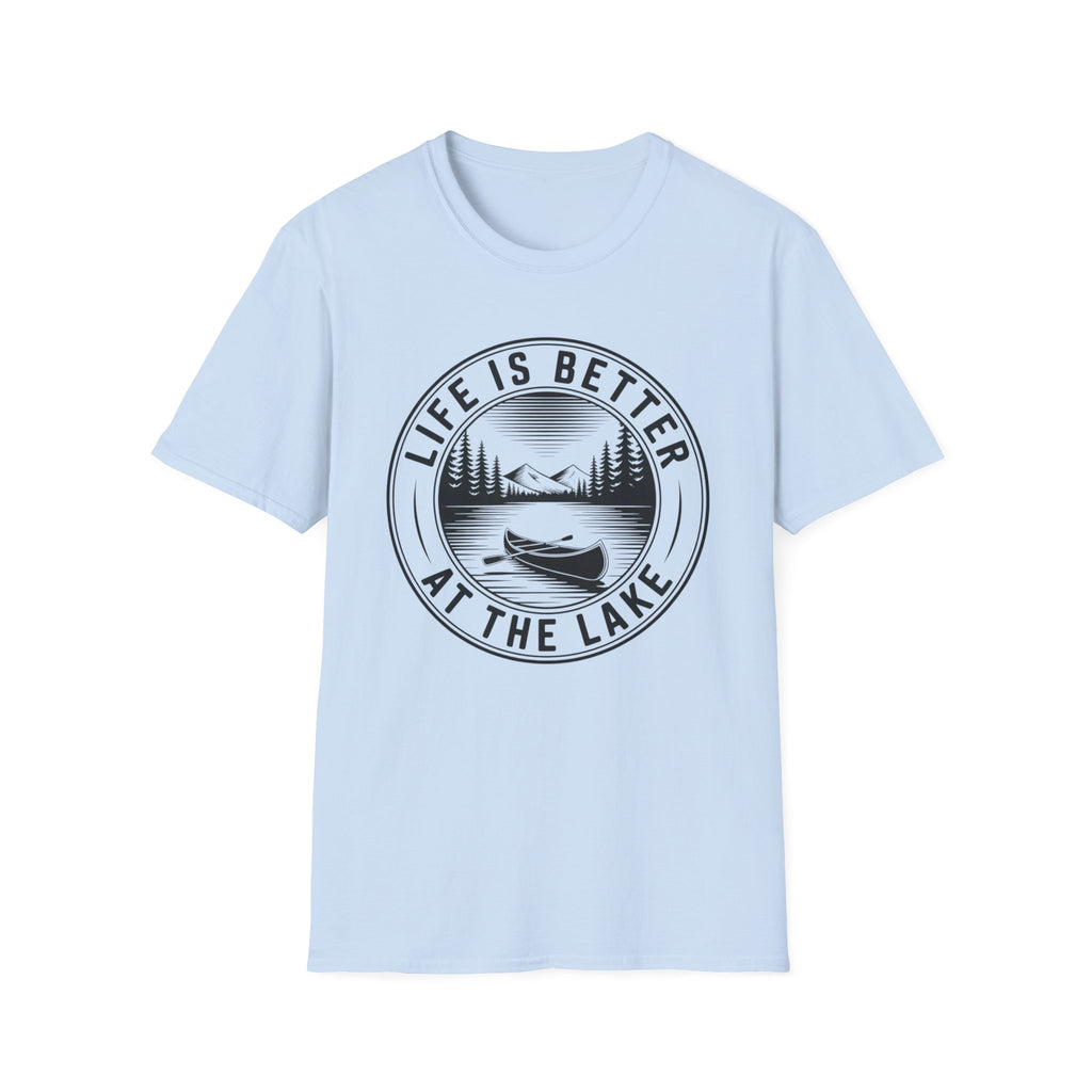 Life is Better at the Lake Badge T-Shirt