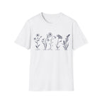 Wildflower Botanical Illustration T-Shirt