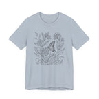 Botanical Monarch & Milkweed Tee | Meadow Butterfly T-Shirt