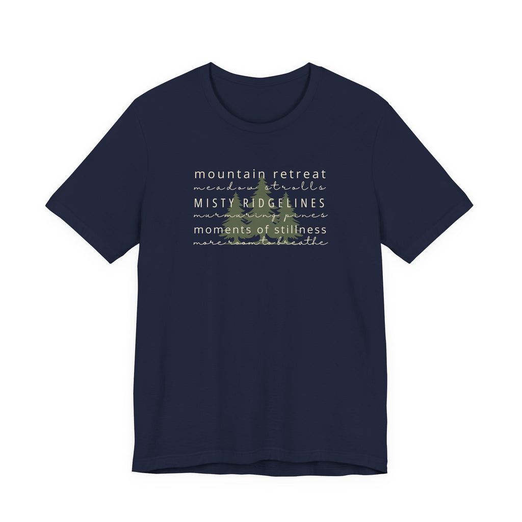 Mountain Retreat Tee | Mountain Lovers Nature Escape T-Shirt