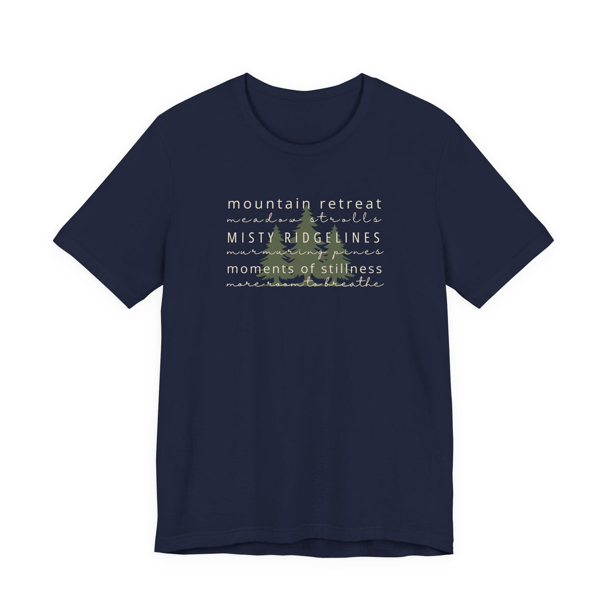 Mountain Retreat Tee | Mountain Lovers Nature Escape T-Shirt