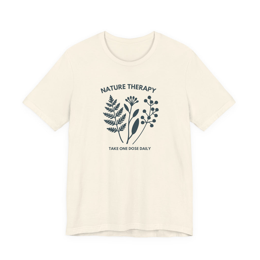 Nature Therapy botanical illustration T-Shirt | Take One Dose Daily
