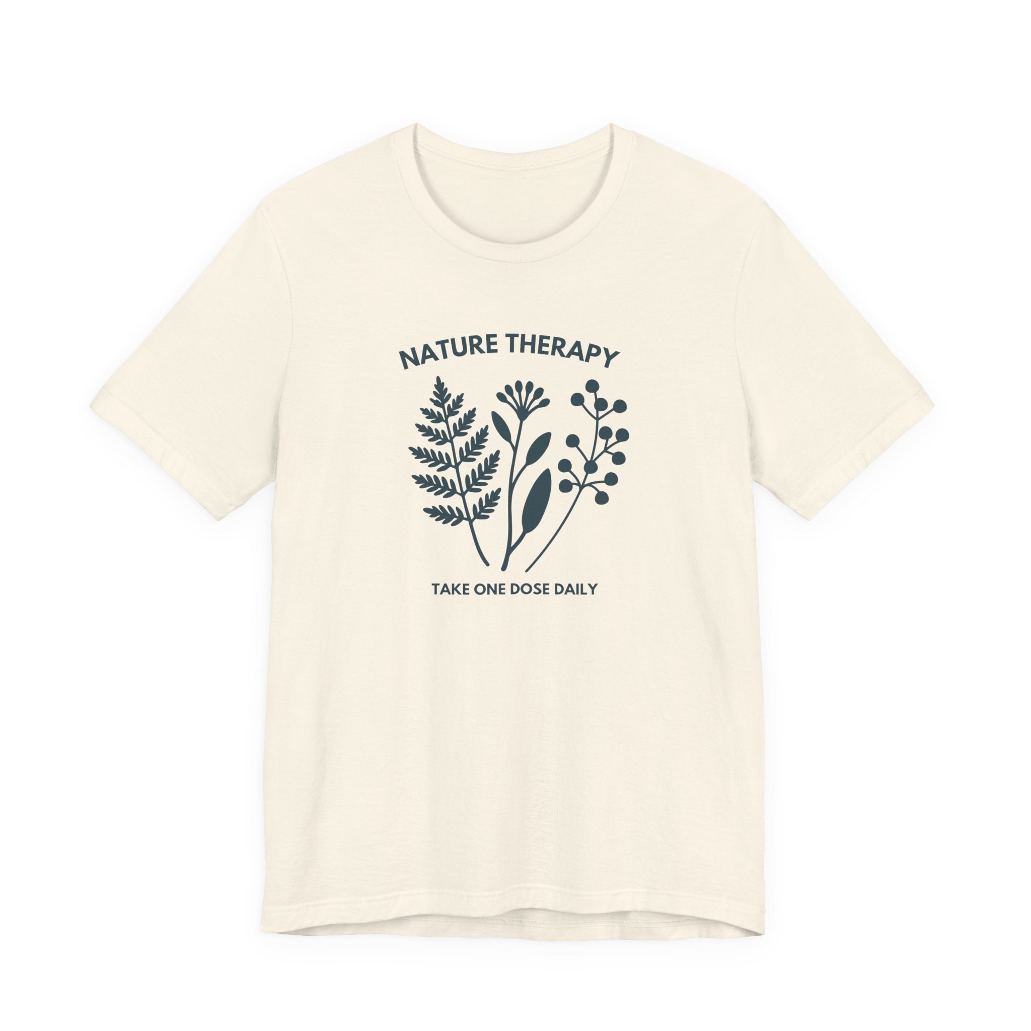 Nature Therapy botanical illustration T-Shirt | Take One Dose Daily