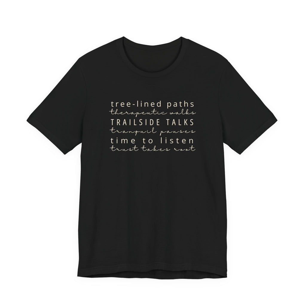 Tree-Lined Paths Tee | Walk-and-Talk Therapist T-Shirt