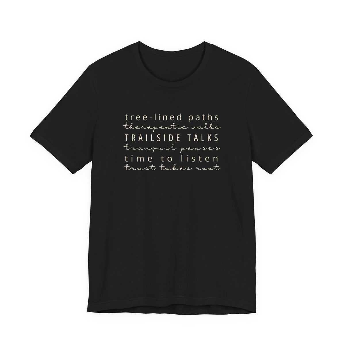 Tree-Lined Paths Tee | Walk-and-Talk Therapist T-Shirt