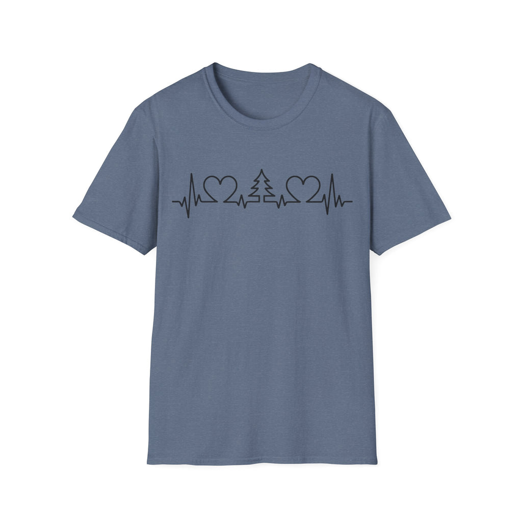 Heartbeat in the Forest Graphic T-Shirt