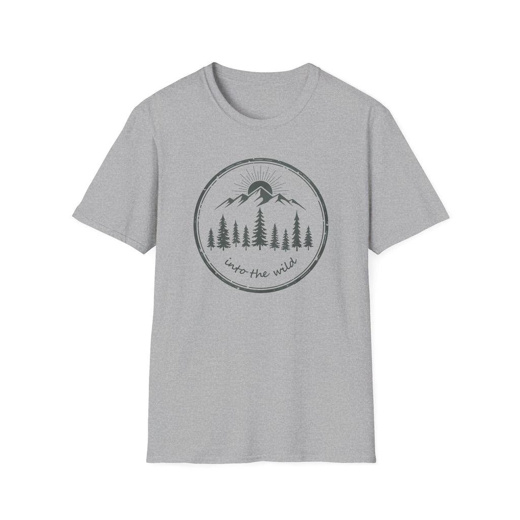 Into the Wild Sunset over the Mountain T-Shirt