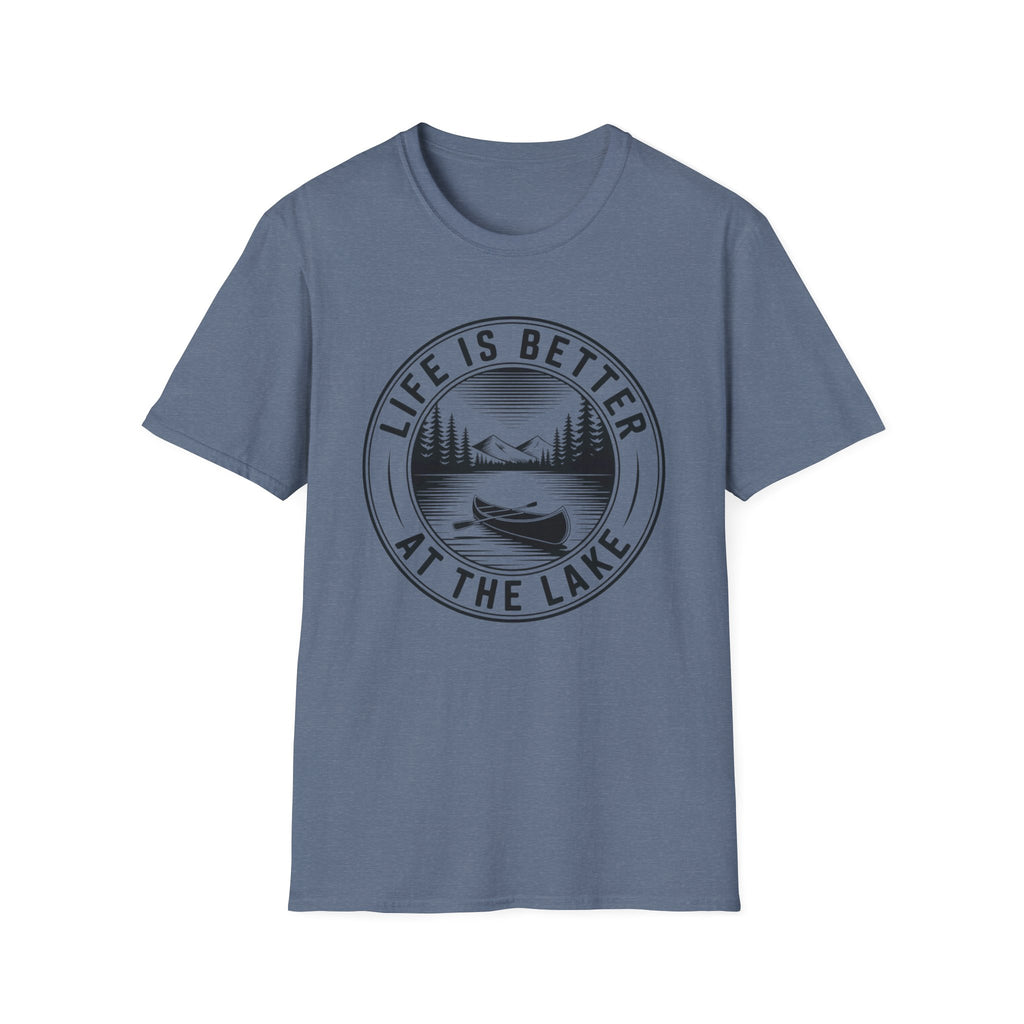 Life is Better at the Lake Badge T-Shirt