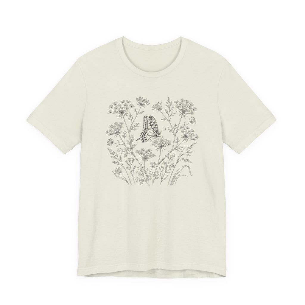 Butterfly Meadow Tee | Swallowtail on Queen Anne’s Lace