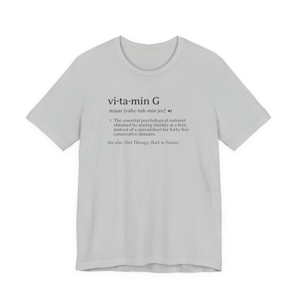 Vitamin G Definition Tee | Funny Dictionary Shirt