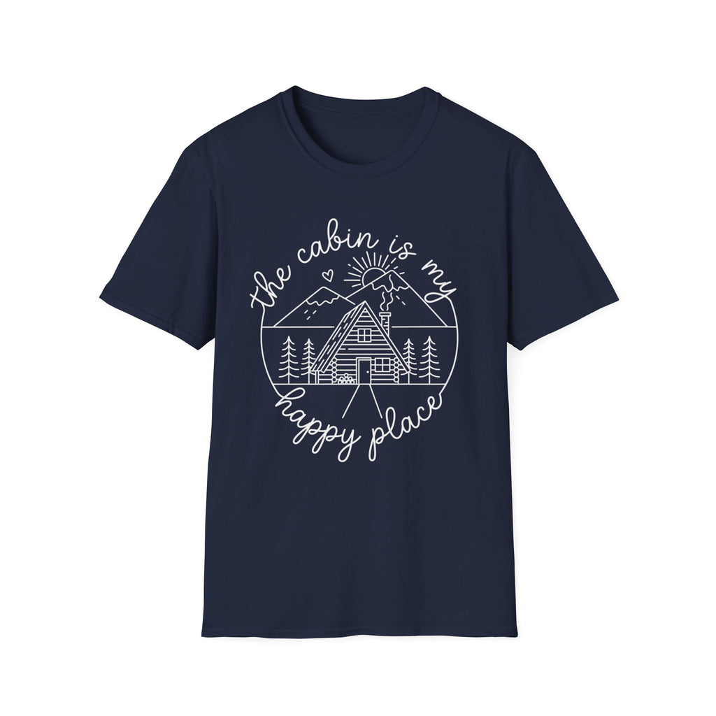 The Cabin is my Happy Place Graphic T-Shirt