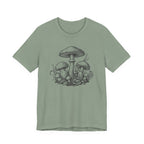 Mushroom Sketch T-Shirt | Mycelium Tee