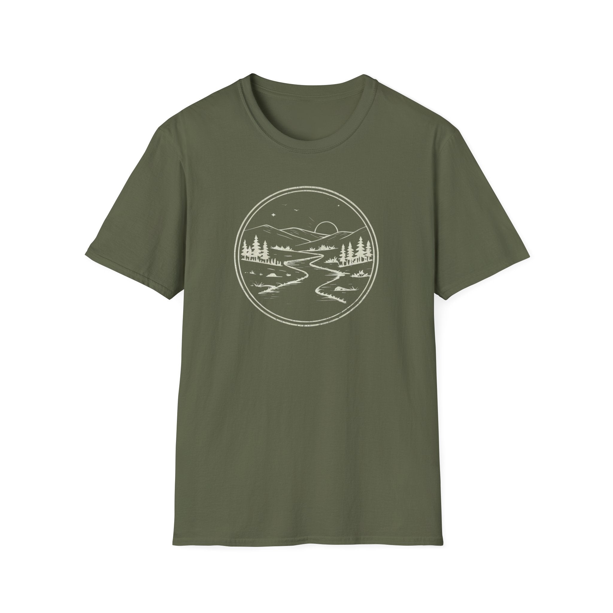 River in the Valley Graphic T-Shirt