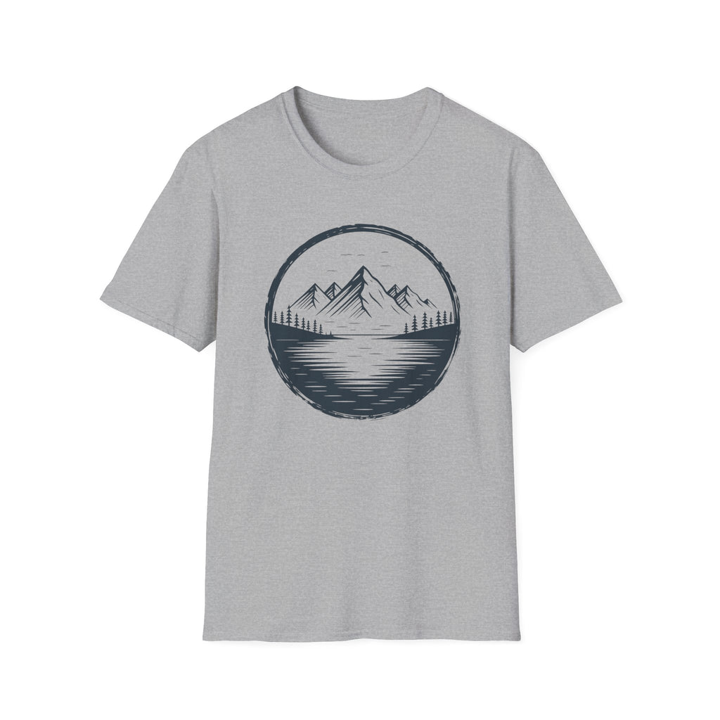 Quiet Mountain Reflections Graphic T-Shirt
