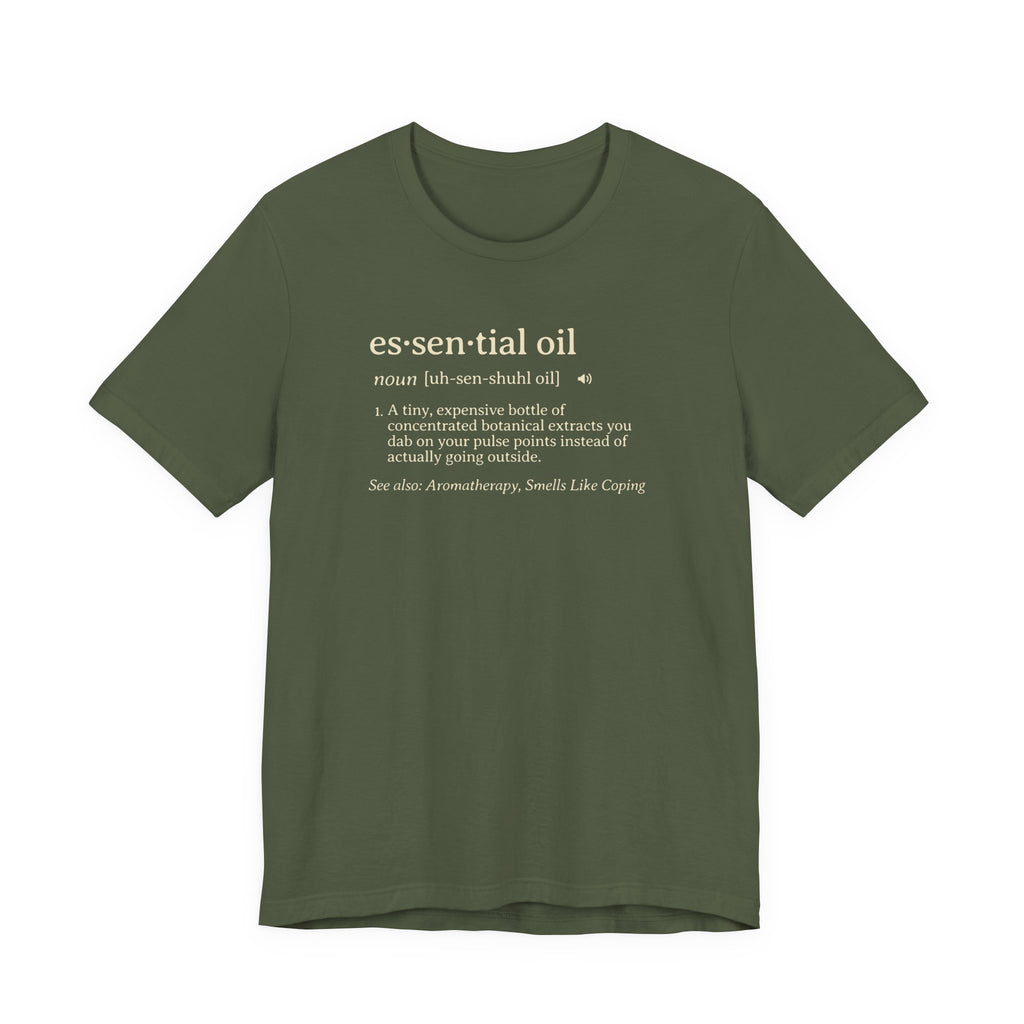 Essential Oil Definition Tee | Dictionary Shirt