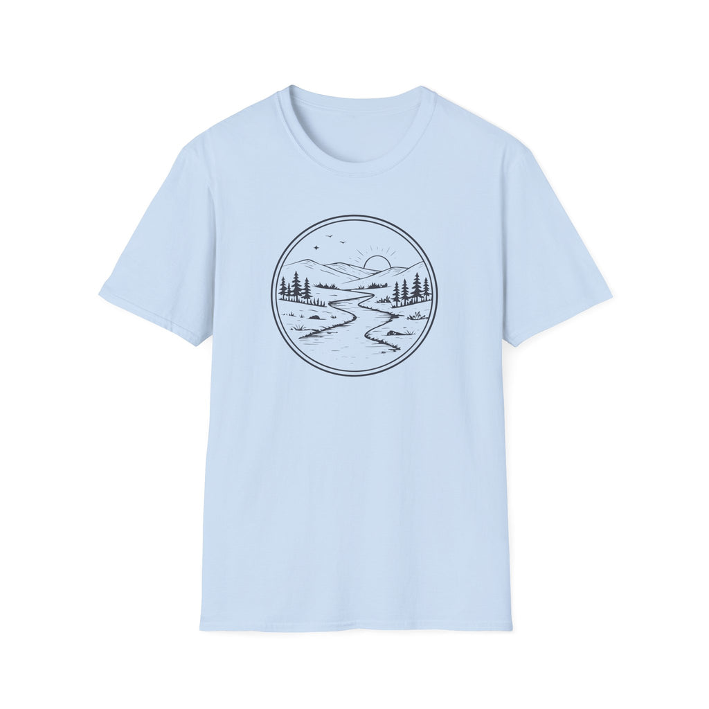 River in the Valley Graphic T-Shirt