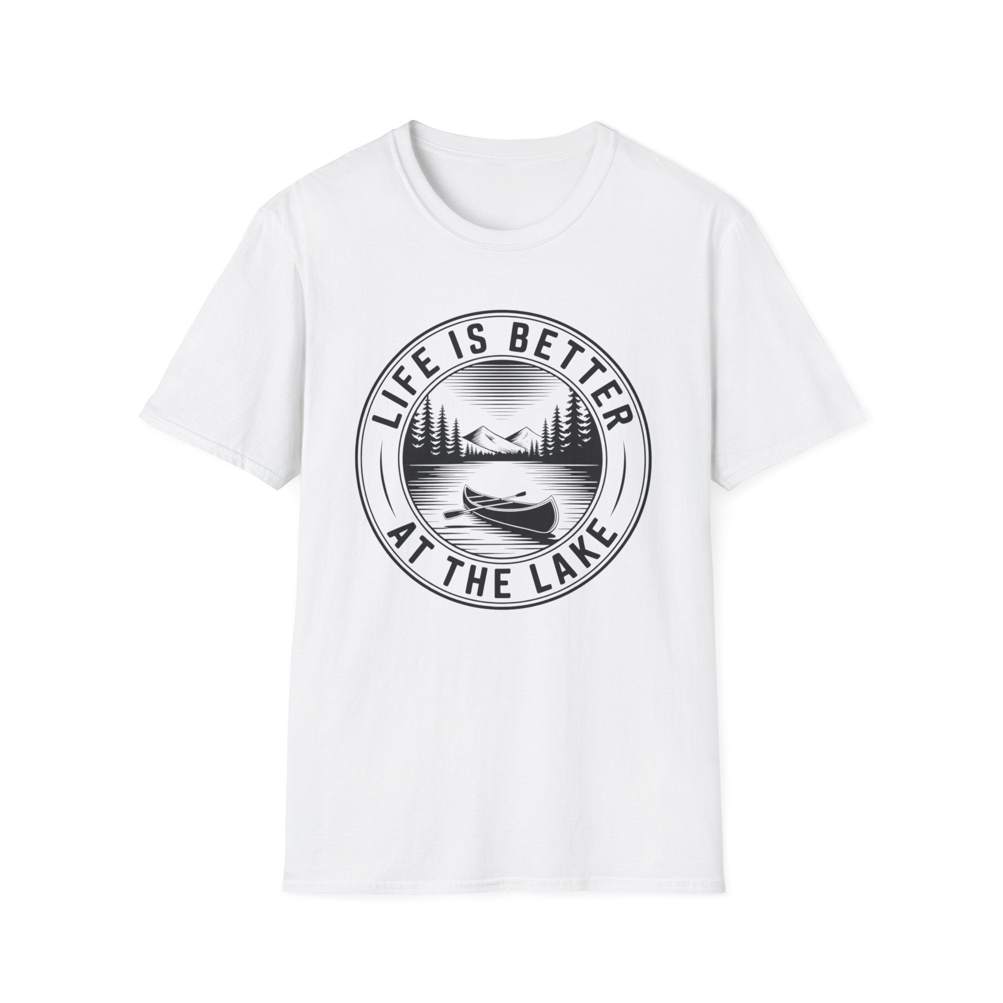 Life is Better at the Lake Badge T-Shirt