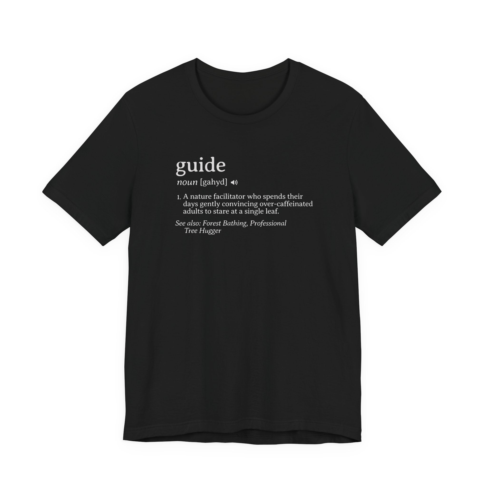 Guide Definition Tee | Funny Dictionary Shirt