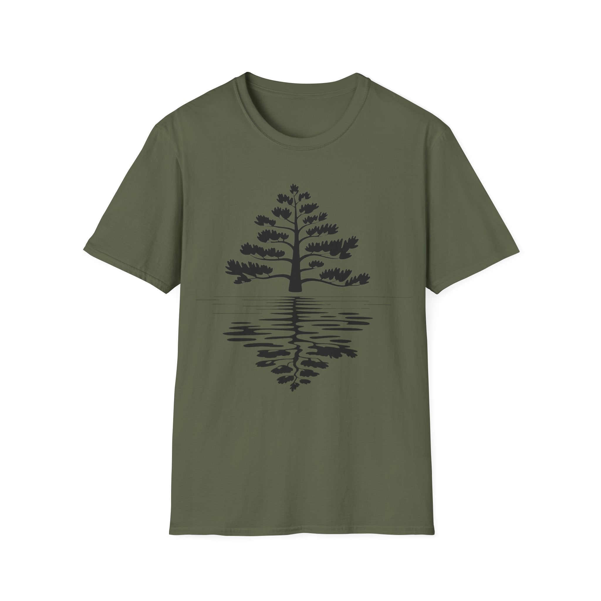 Forest Tree Reflections Graphic T-Shirt