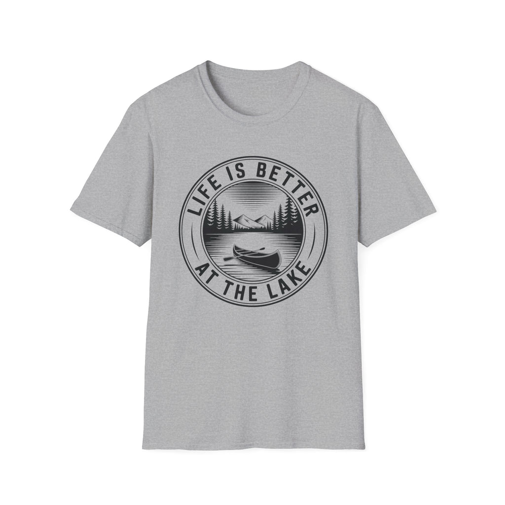 Life is Better at the Lake Badge T-Shirt