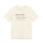 Phytoncides Definition Tee | Dictionary Shirt