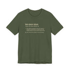 Immersion Definition Tee | Moss Moment Dictionary Shirt