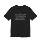 Garden Therapy Tee | Funny Gardening Dictionary