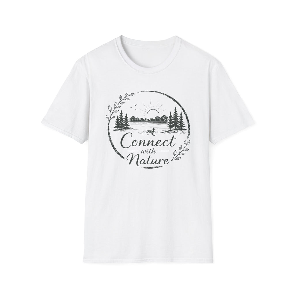 Connect with Nature at the Duck Pond Graphic T-Shirt