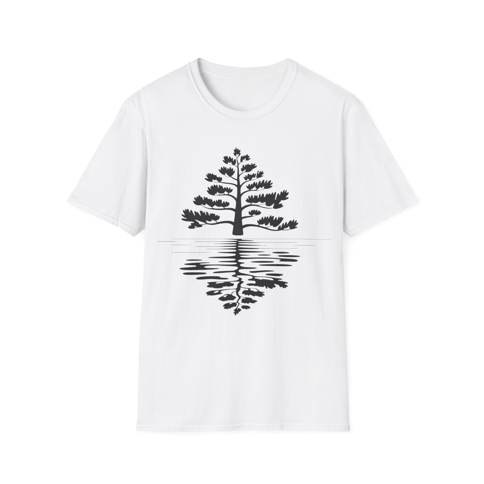 Forest Tree Reflections Graphic T-Shirt