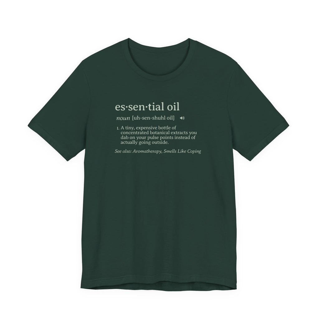 Essential Oil Definition Tee | Dictionary Shirt