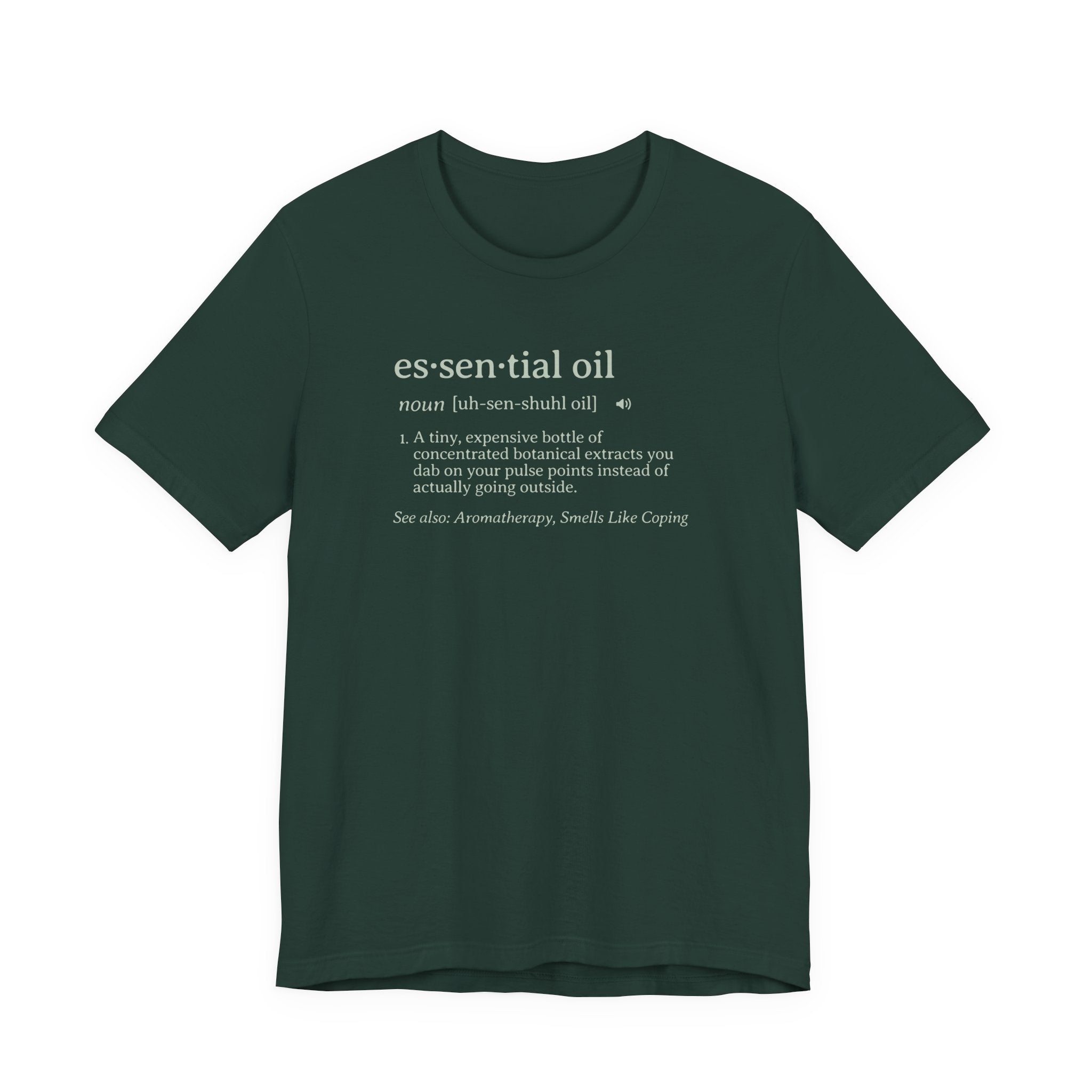 Essential Oil Definition Tee | Dictionary Shirt