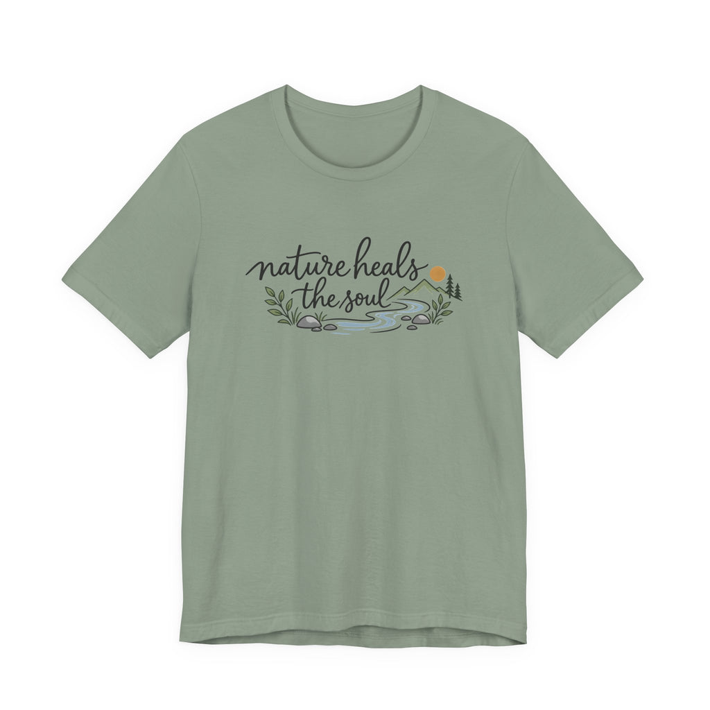 Nature Heals the Soul Botanical T-Shirt