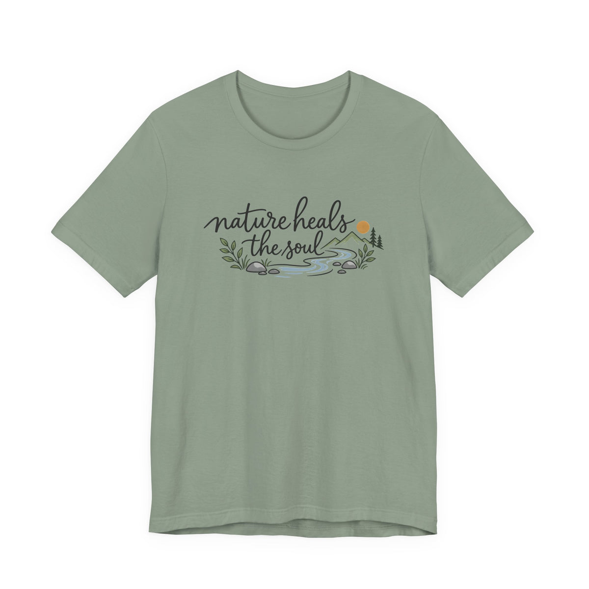 Nature Heals the Soul Botanical T-Shirt