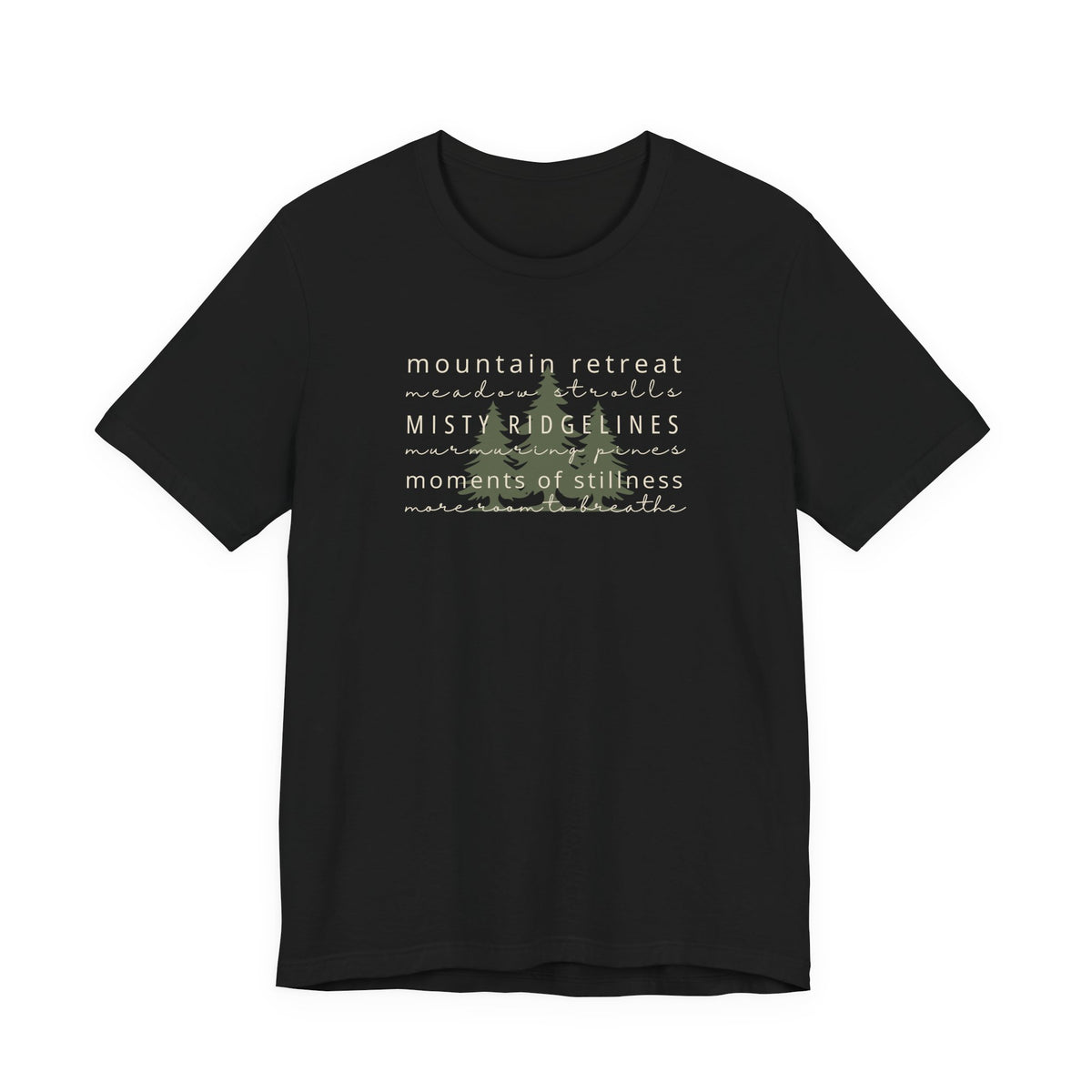Mountain Retreat Tee | Mountain Lovers Nature Escape T-Shirt