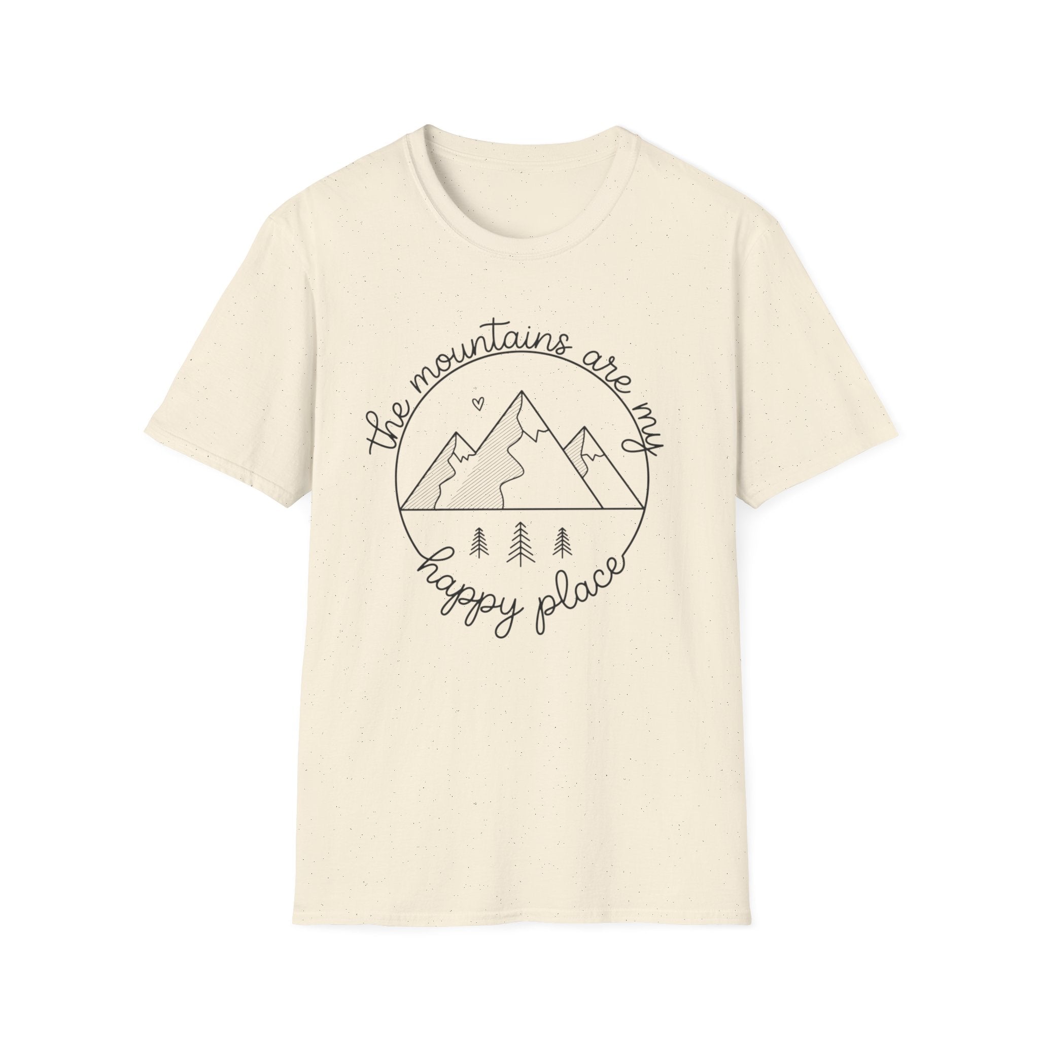 The Mountains are my Happy Place Graphic T-Shirt