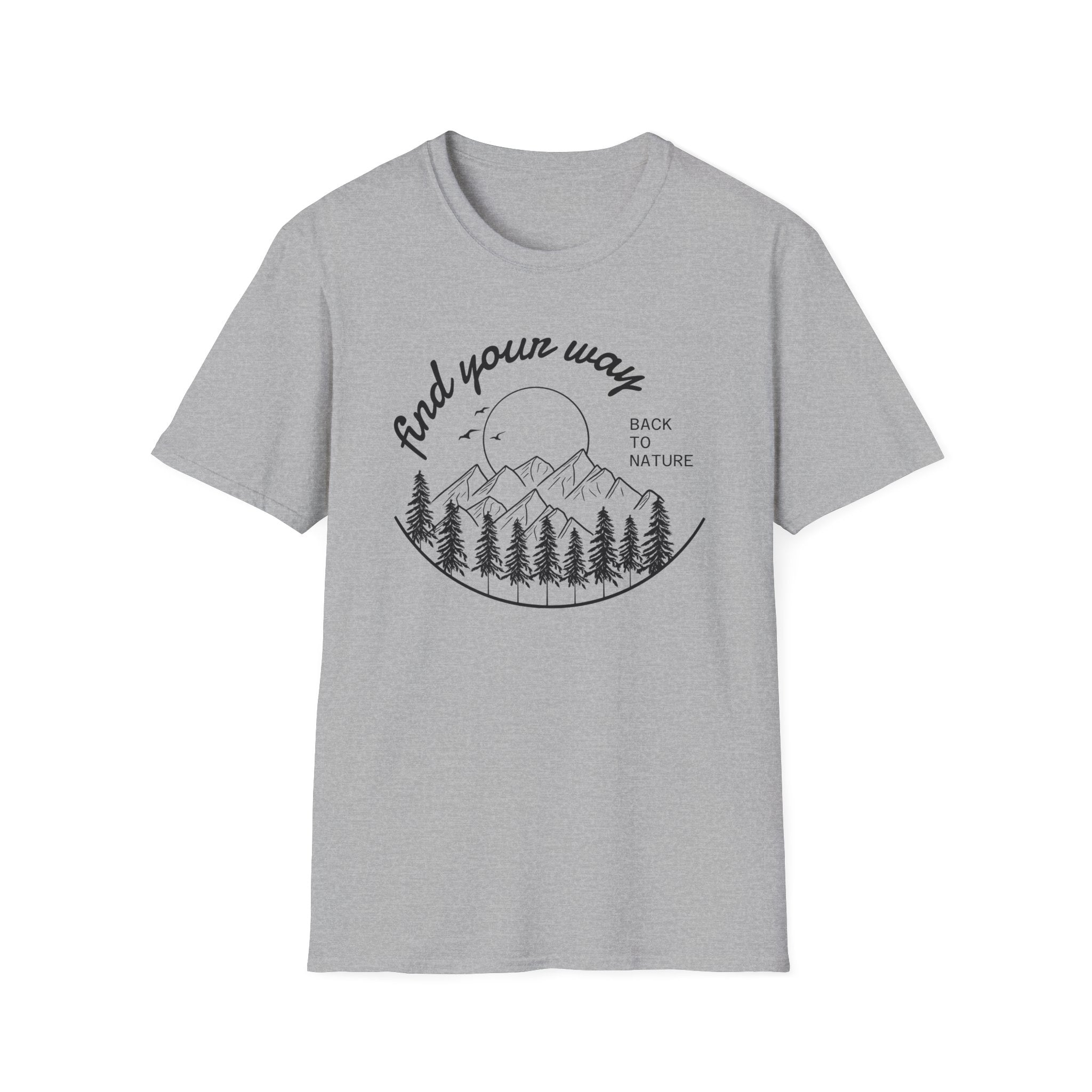 Find Your Way Back to Nature Graphic T-Shirt