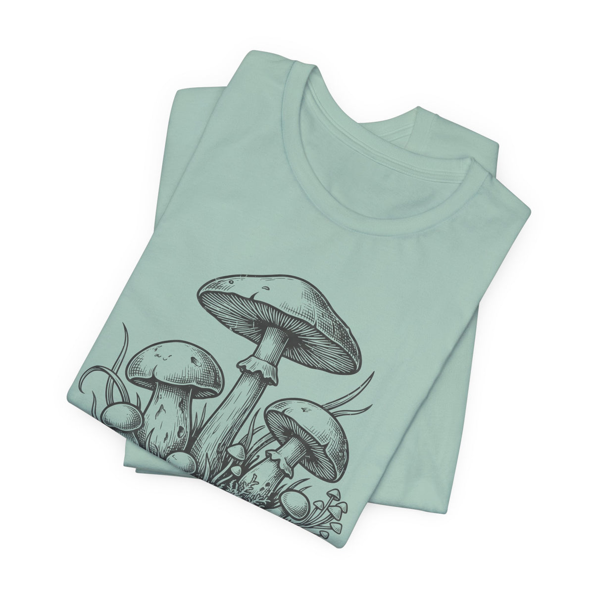 Mushroom Sketch T-Shirt | Mycelium Tee