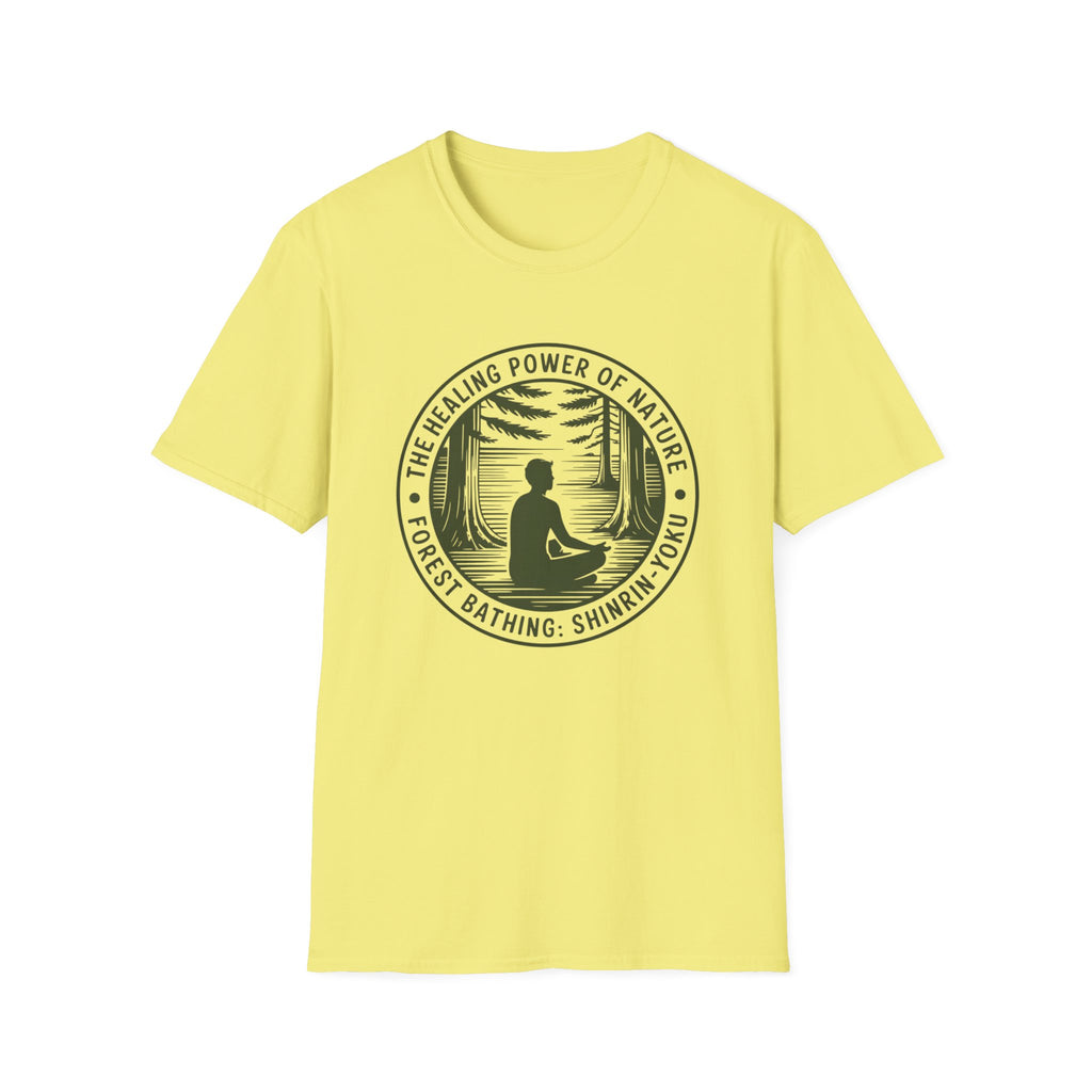 Forest Bathing - Graphic Badge Style T-Shirt