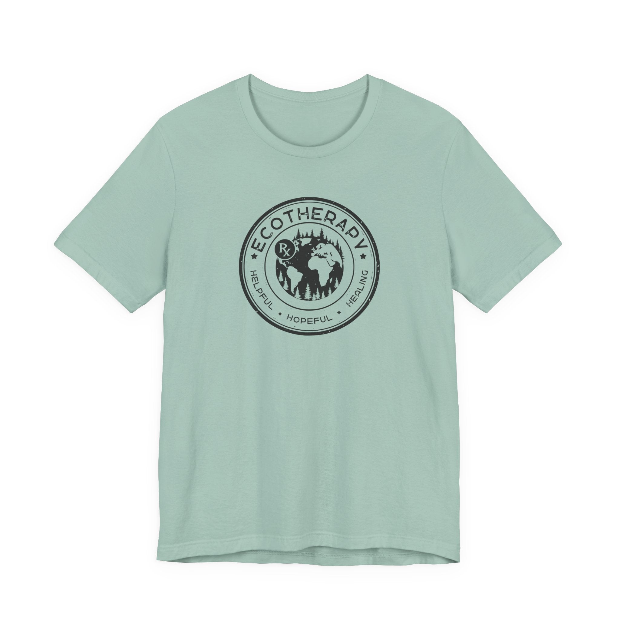 Ecotherapy Earth Logo Tee | Eco Wellness T-Shirt, Nature Therapy Shirt