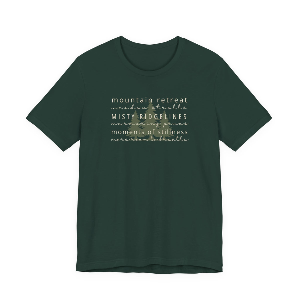 Mountain Retreat Tee | Mountain Lovers Nature Escape T-Shirt