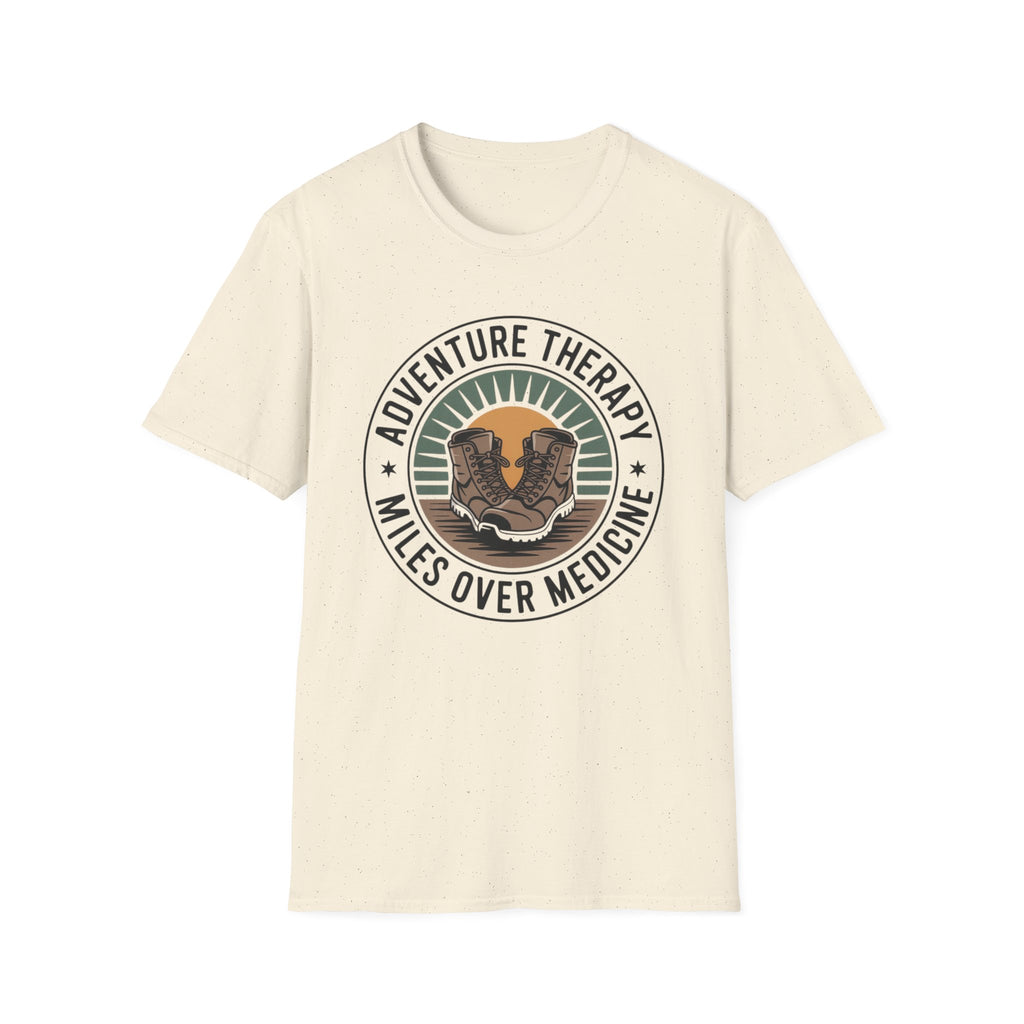 Miles over Medicine -Adventure Graphic T-Shirt
