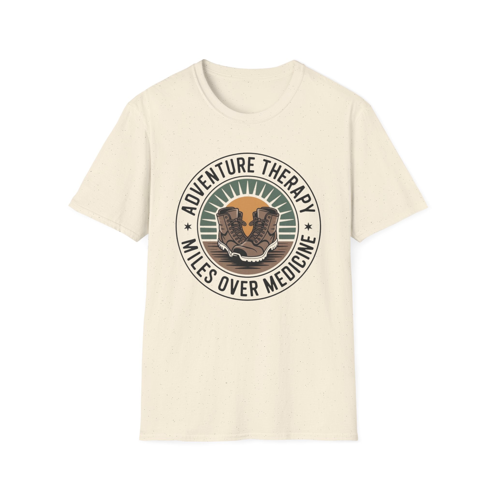 Miles over Medicine -Adventure Graphic T-Shirt
