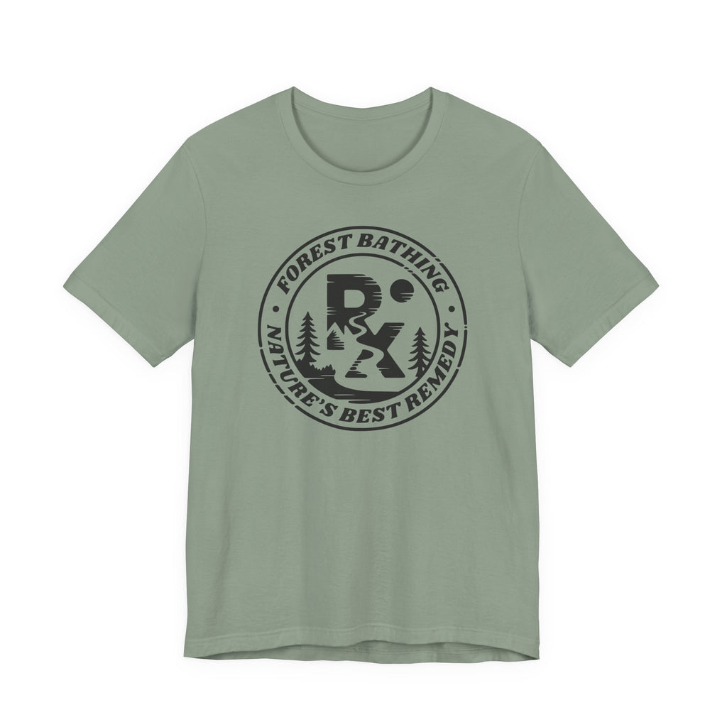 Copy of Forest Bathing Nature Emblem Tee | Nature's Best Remedy T-Shirt